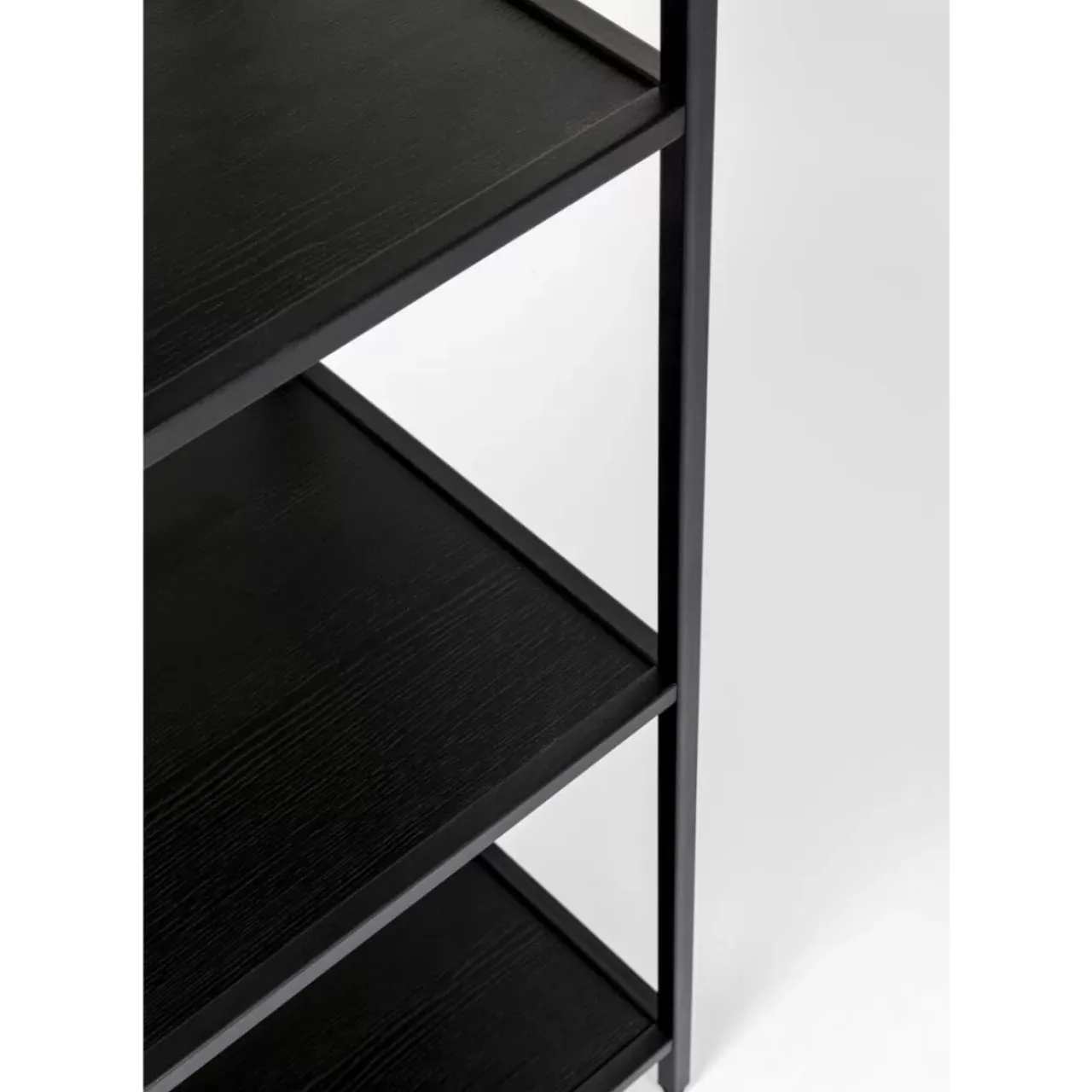 Regale-KARE Design Regal Loftie Schwarz 77X185Cm