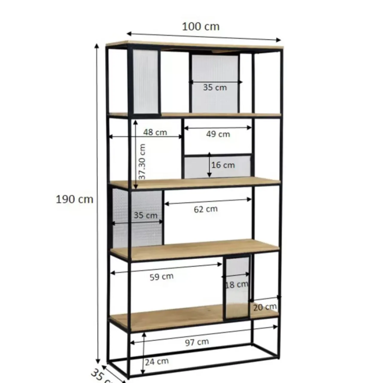 Regale-KARE Design Regal Rea 190X100