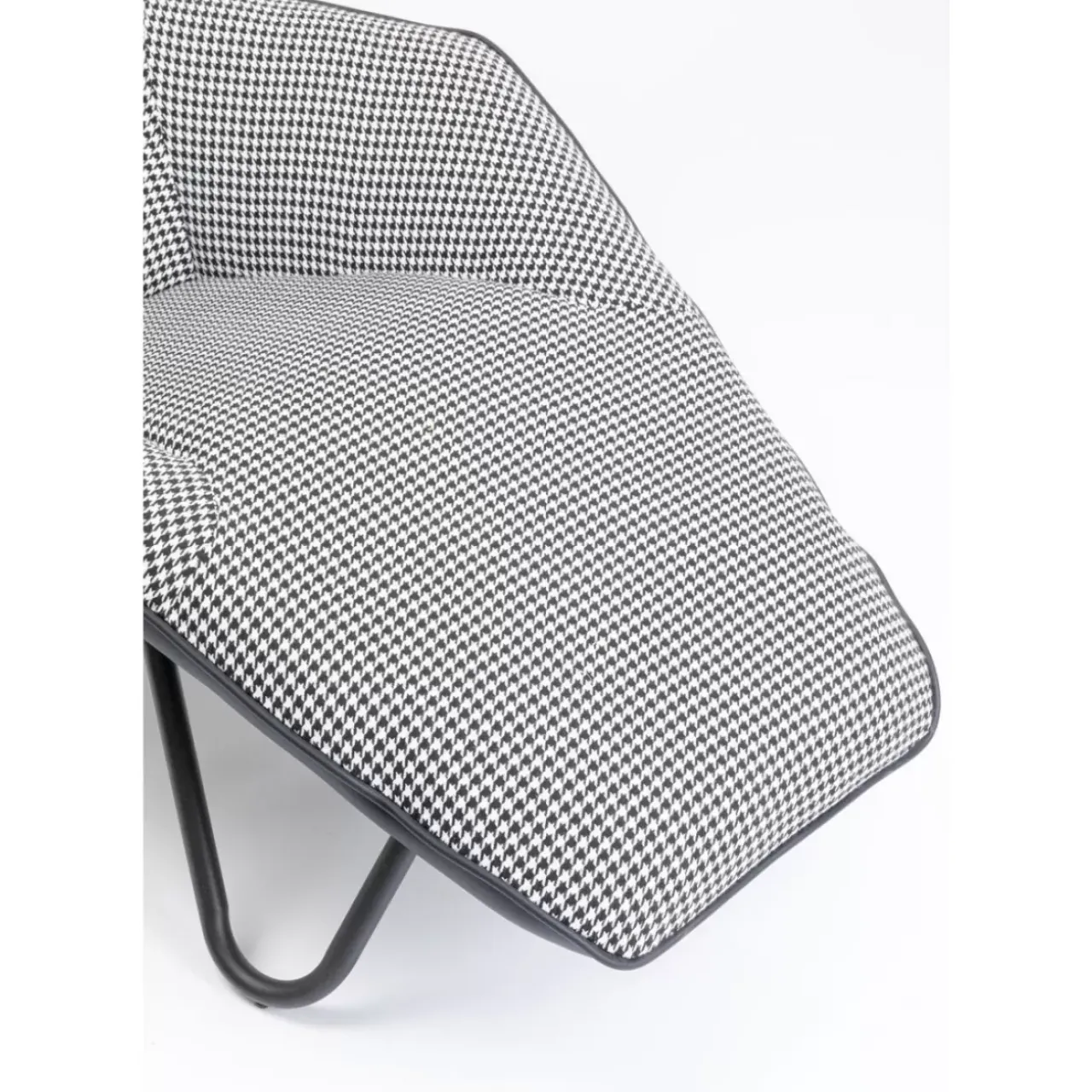Sessel-KARE Design Relaxsessel Granada Schwarz Weiss