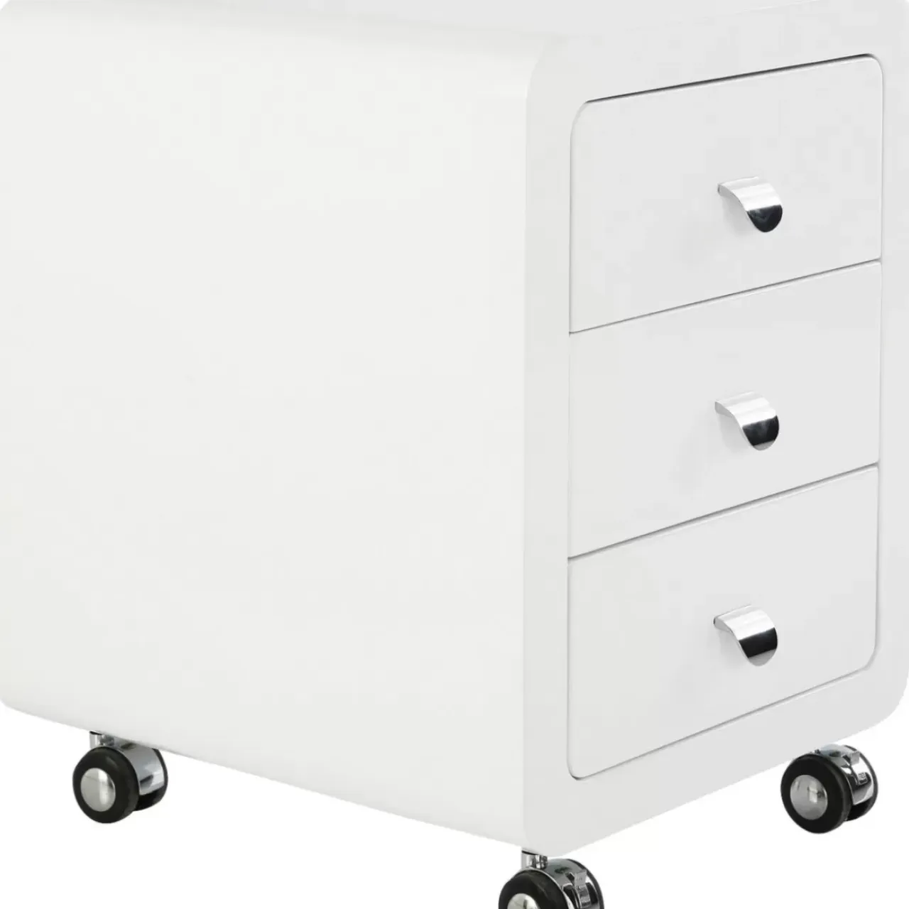 Kommoden & Sideboards-KARE Design Rollcontainer White Club 3-Schub