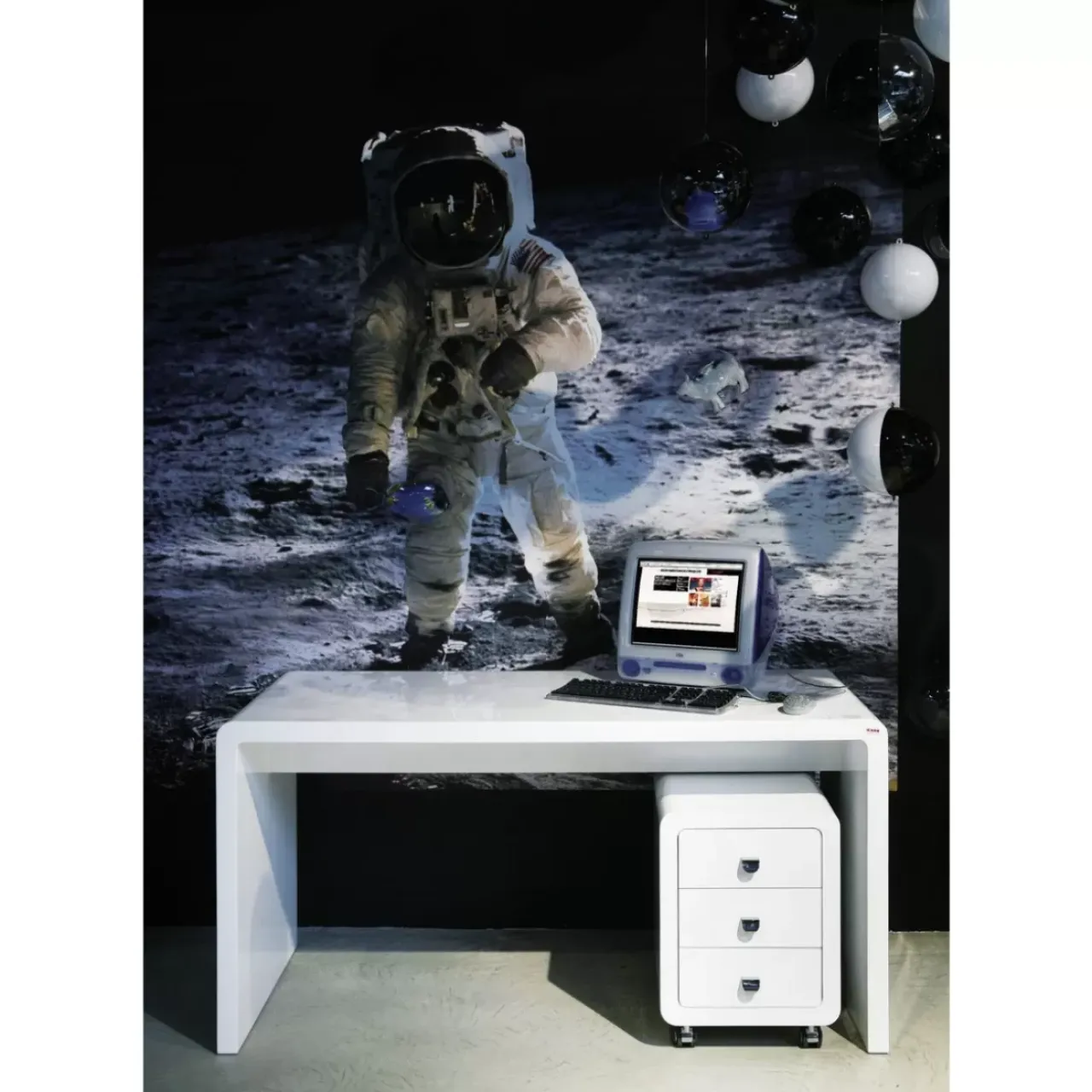 Kommoden & Sideboards-KARE Design Rollcontainer White Club 3-Schub