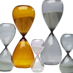 Uhren-KARE Design Sanduhr Timer Schwarz 25Cm