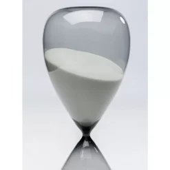 Uhren-KARE Design Sanduhr Timer Schwarz 43Cm