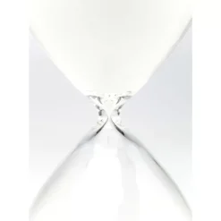 Uhren-KARE Design Sanduhr Timer Weis 240Min