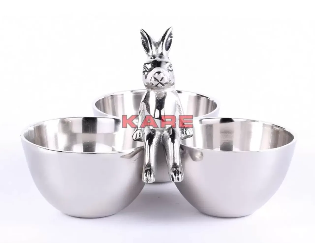 Geschirr & Tischaccessoires-KARE Design Schale Bunny Tre