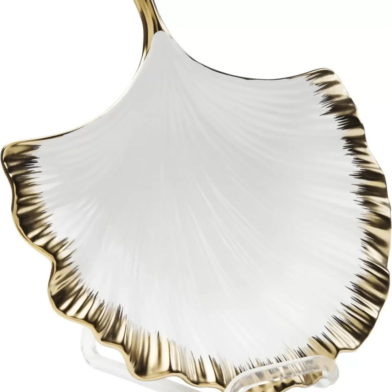 Geschirr & Tischaccessoires-KARE Design Schale Ginkgo Elegance Rim