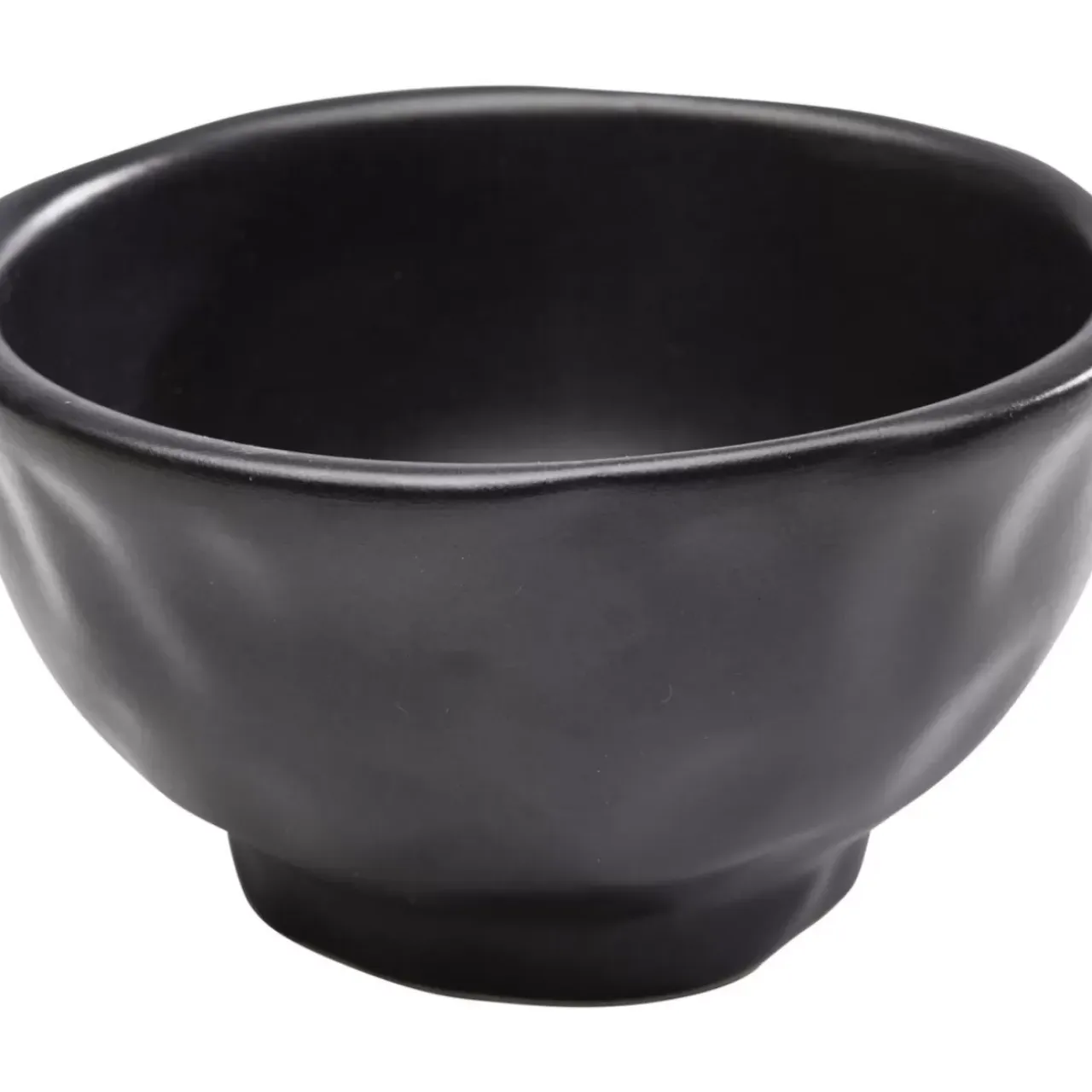 Geschirr & Tischaccessoires-KARE Design Schale Organic Black O15Cm