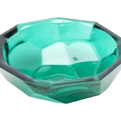 Geschirr & Tischaccessoires-KARE Design Schale Origami Grun O25Cm