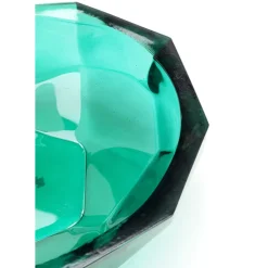Geschirr & Tischaccessoires-KARE Design Schale Origami Grun O25Cm