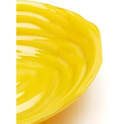 Geschirr & Tischaccessoires-KARE Design Schale Tornado Gelb O32Cm