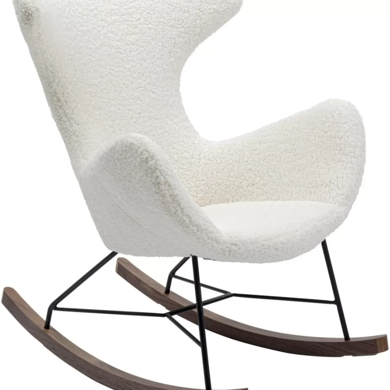 Sessel-KARE Design Schaukelsessel Balance Weiss
