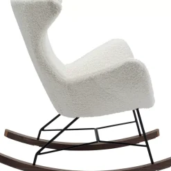 Sessel-KARE Design Schaukelsessel Balance Weiss
