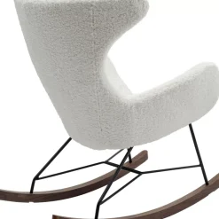 Sessel-KARE Design Schaukelsessel Balance Weiss