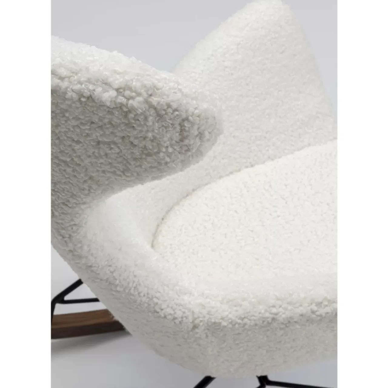 Sessel-KARE Design Schaukelsessel Balance Weiss