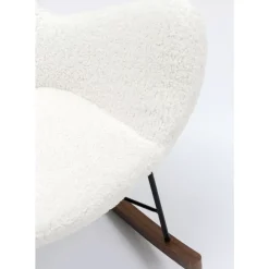 Sessel-KARE Design Schaukelsessel Balance Weiss
