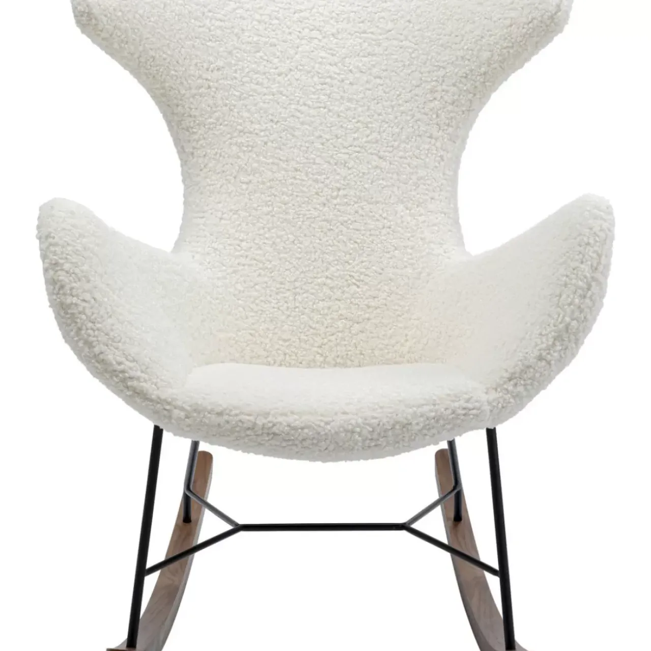 Sessel-KARE Design Schaukelsessel Balance Weiss