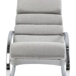 Sessel-KARE Design Schaukelsessel Manhattan Grau-Beige