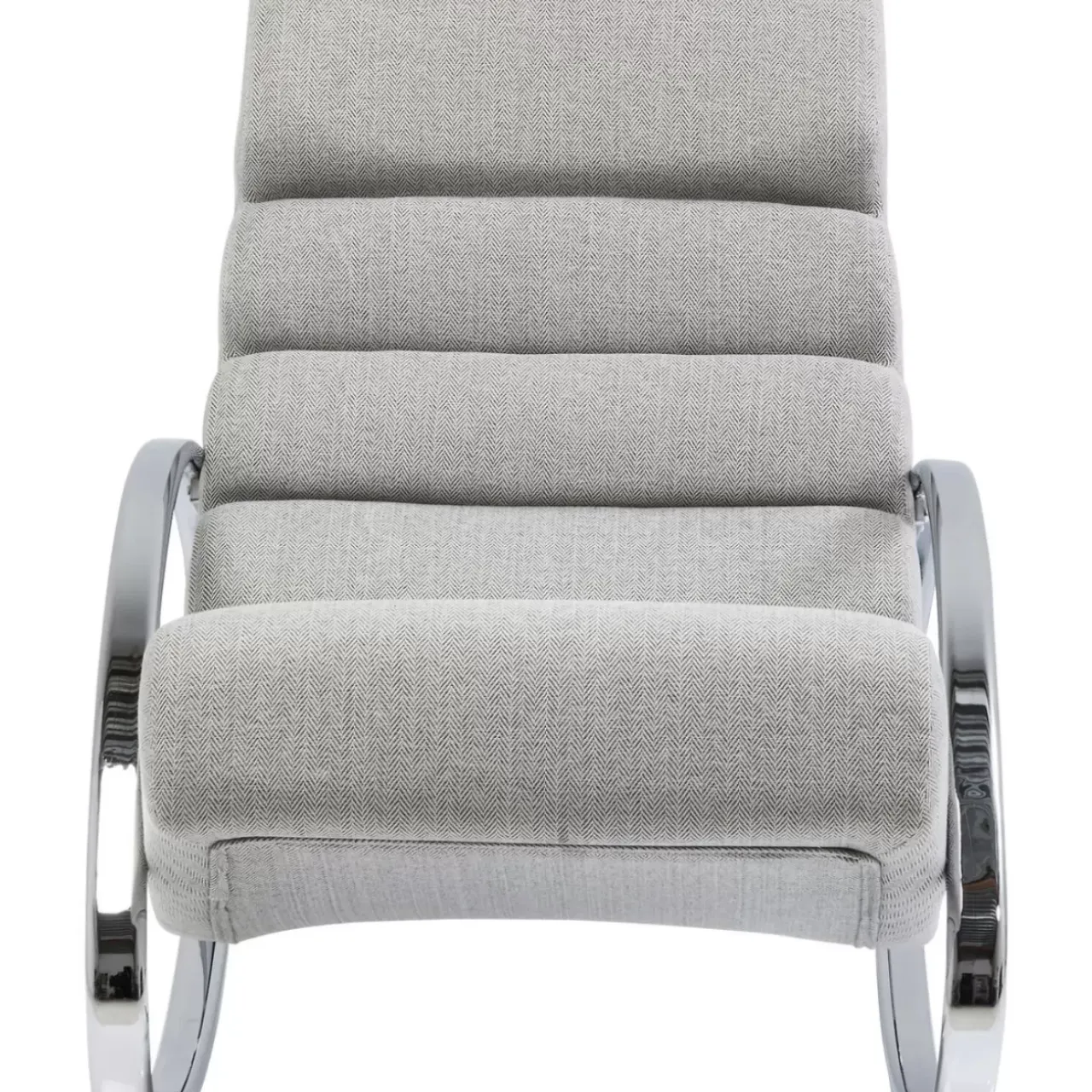 Sessel-KARE Design Schaukelsessel Manhattan Grau-Beige