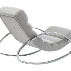 Sessel-KARE Design Schaukelsessel Manhattan Grau-Beige