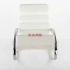 Sessel-KARE Design Schaukelsessel Manhattan White