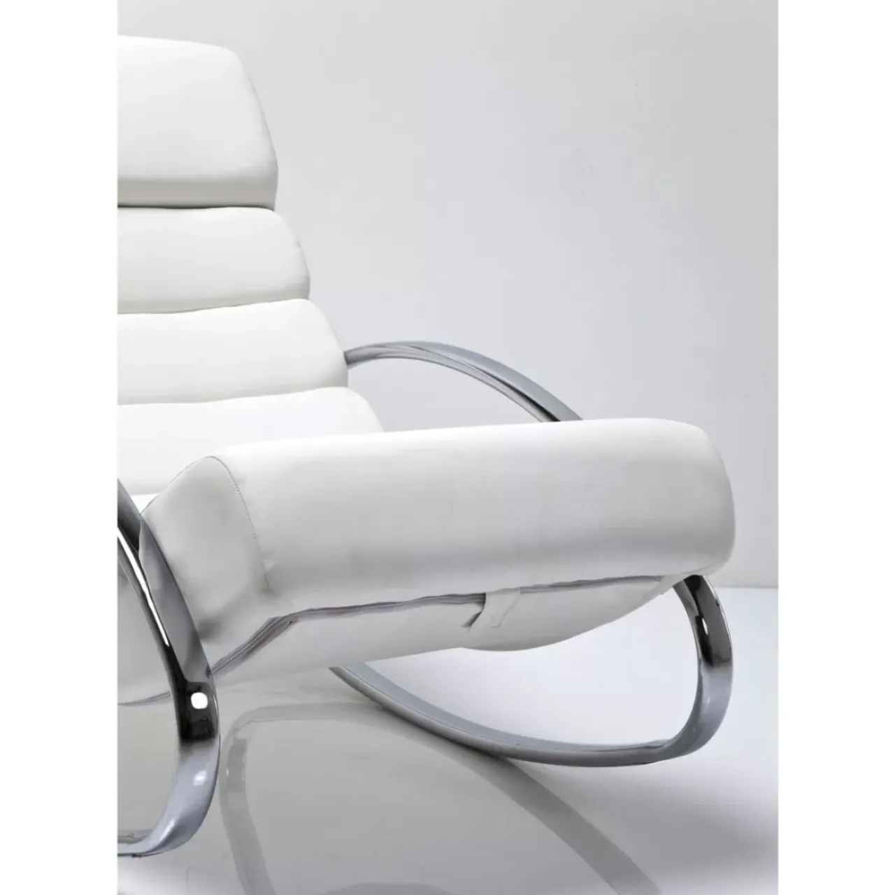 Sessel-KARE Design Schaukelsessel Manhattan White
