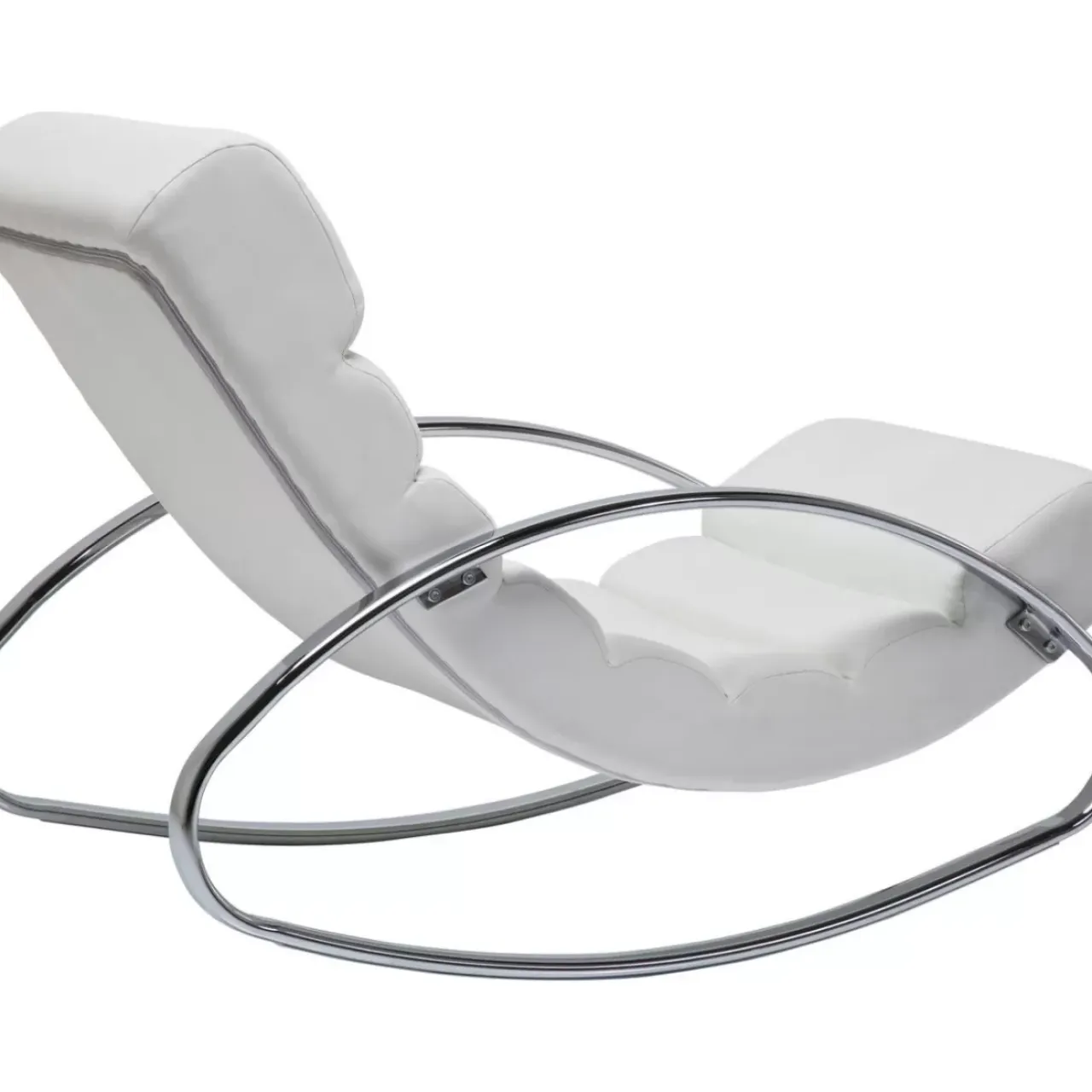 Sessel-KARE Design Schaukelsessel Manhattan White
