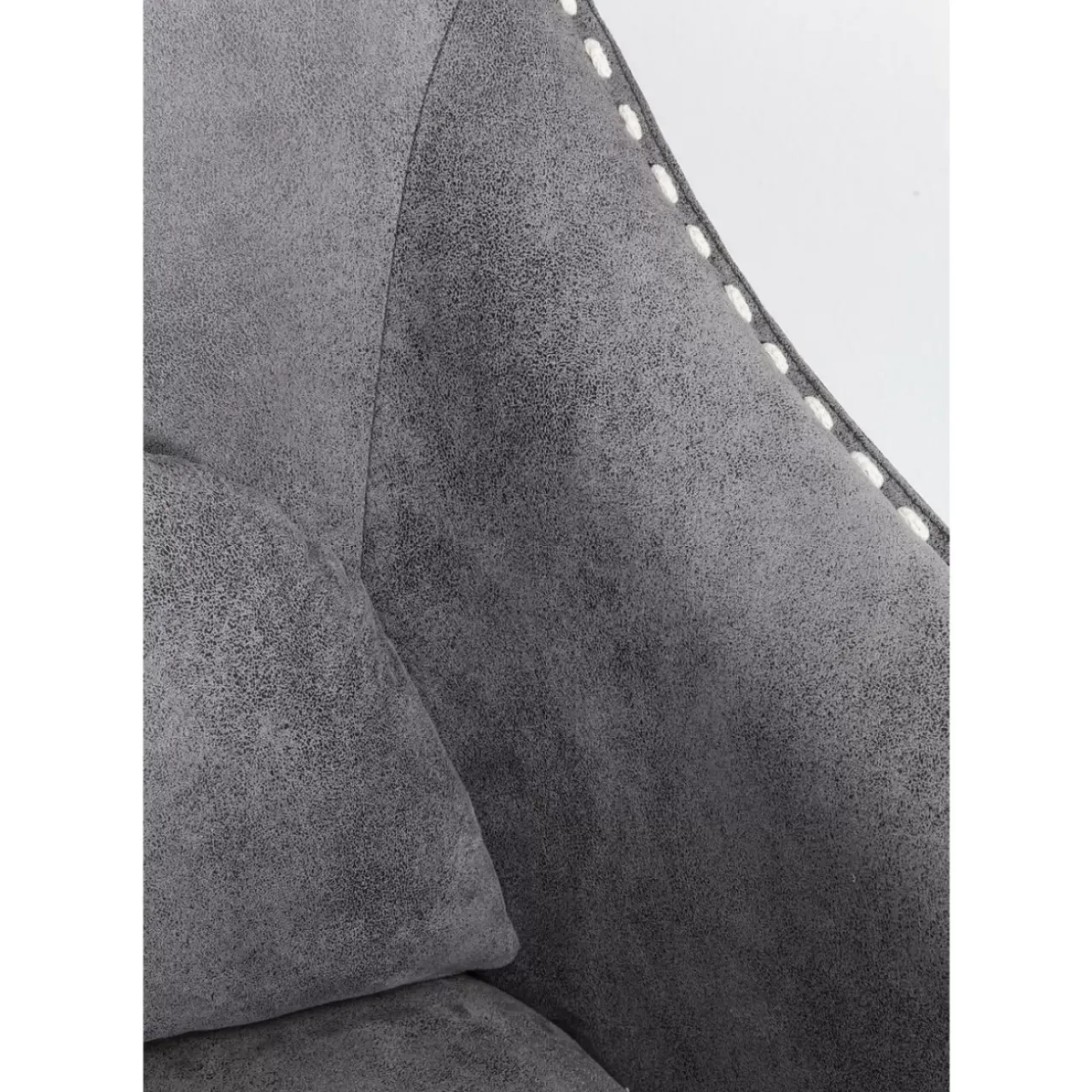 Sessel-KARE Design Schaukelsessel Swing Ritmo Vintage Grey