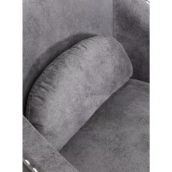 Sessel-KARE Design Schaukelsessel Swing Ritmo Vintage Grey