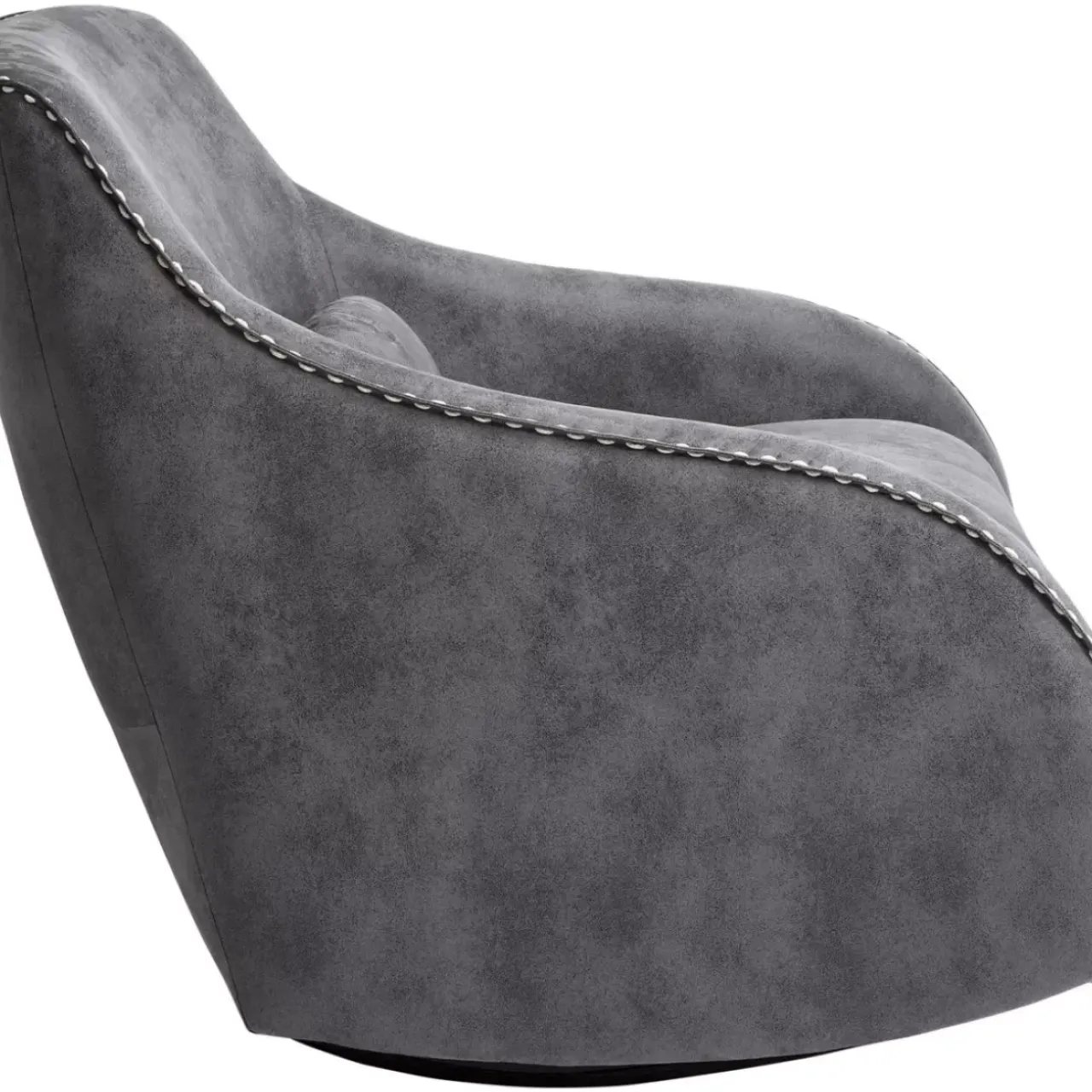 Sessel-KARE Design Schaukelsessel Swing Ritmo Vintage Grey