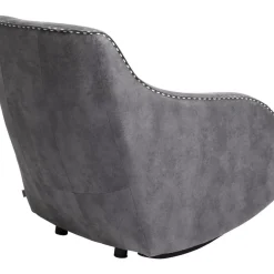 Sessel-KARE Design Schaukelsessel Swing Ritmo Vintage Grey