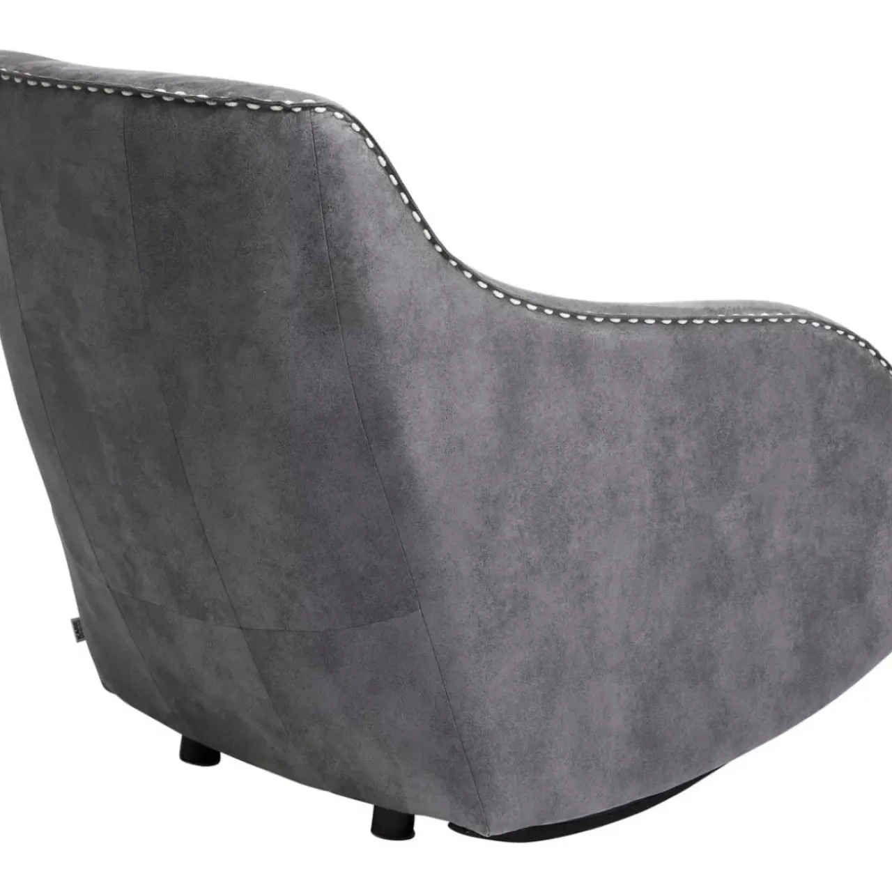 Sessel-KARE Design Schaukelsessel Swing Ritmo Vintage Grey