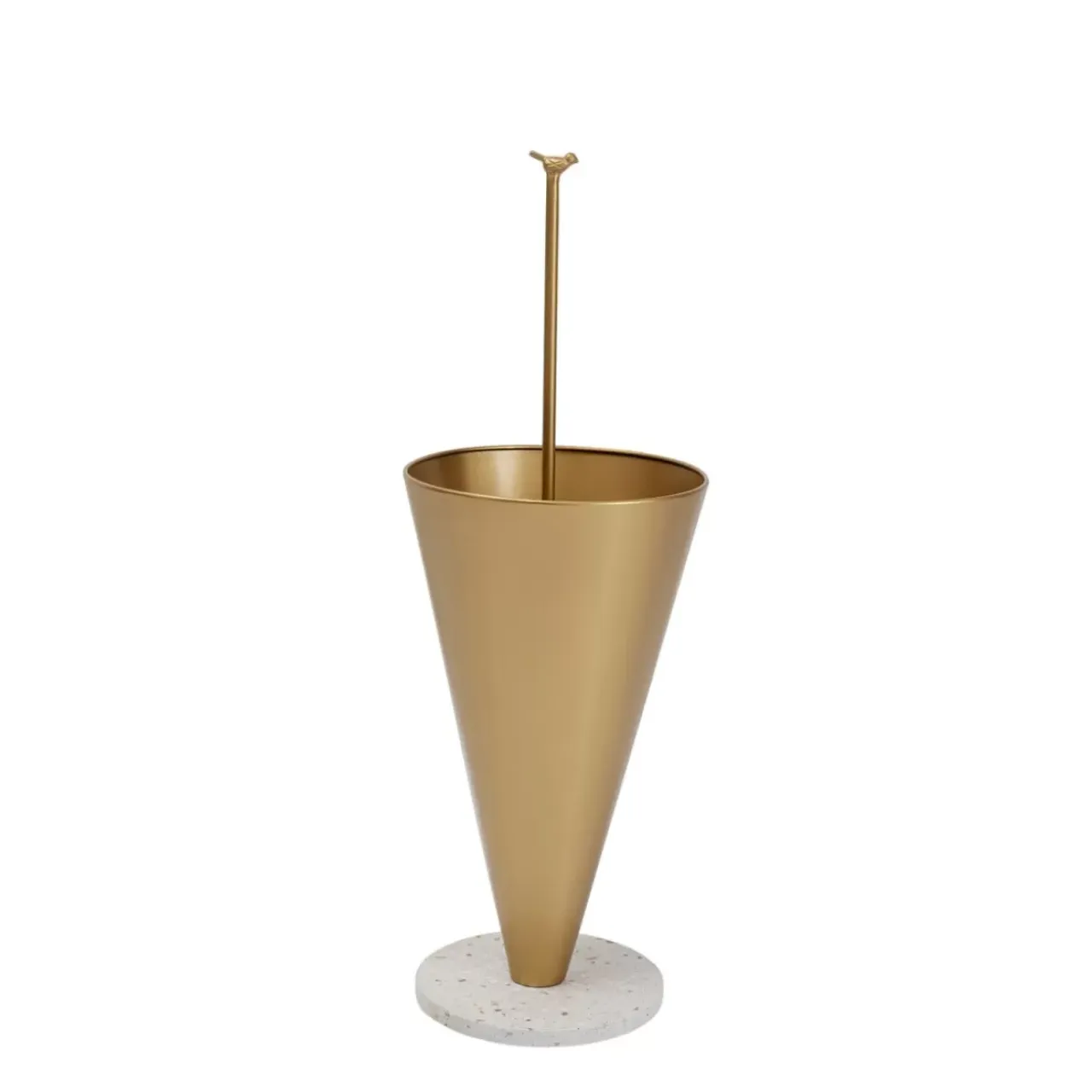 Kleinmöbel & Sonstiges-KARE Design Schirmstander Singing In The Rain Gold