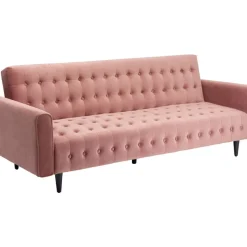 Sofas & Couches-KARE Design Schlafsofa Milchbar Rose 219Cm