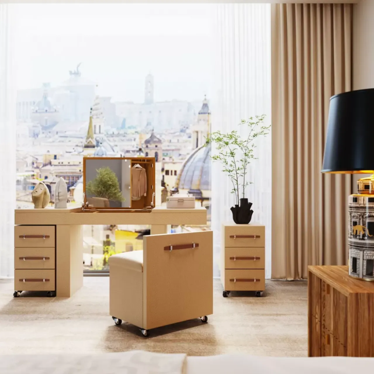 Tische-KARE Design Schminkkombination Venezia