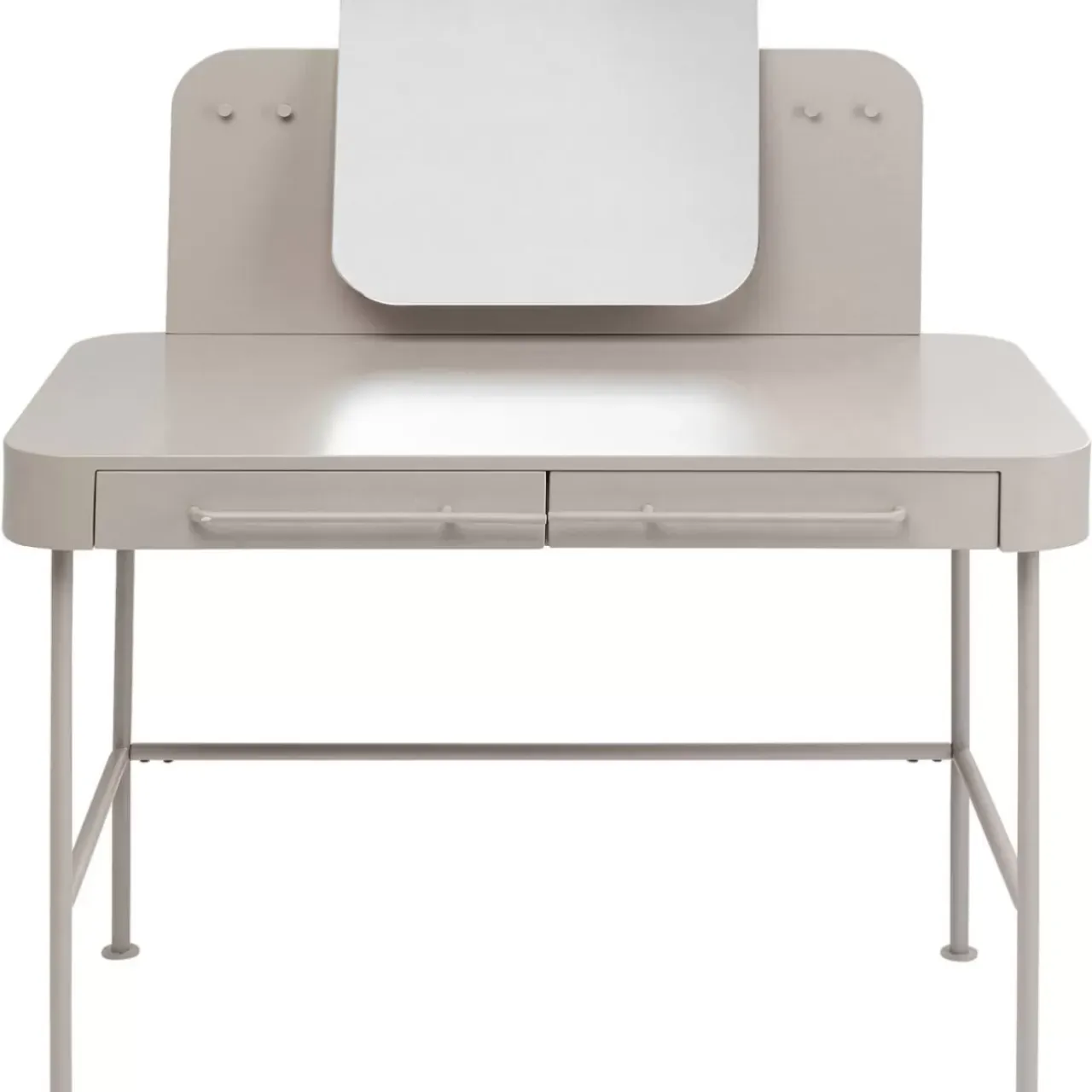 Tische-KARE Design Schminktisch Montieri Creme 125X53Cm