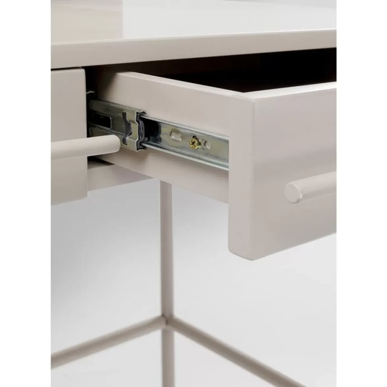 Tische-KARE Design Schminktisch Montieri Creme 125X53Cm