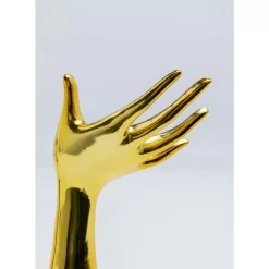 Aufbewahrung & Ordnung-KARE Design Schmuckaufbewahrung Hand Gold 10X20Cm