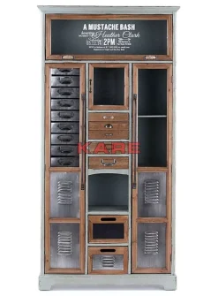 Regale-KARE Design Schrank Barber Shop