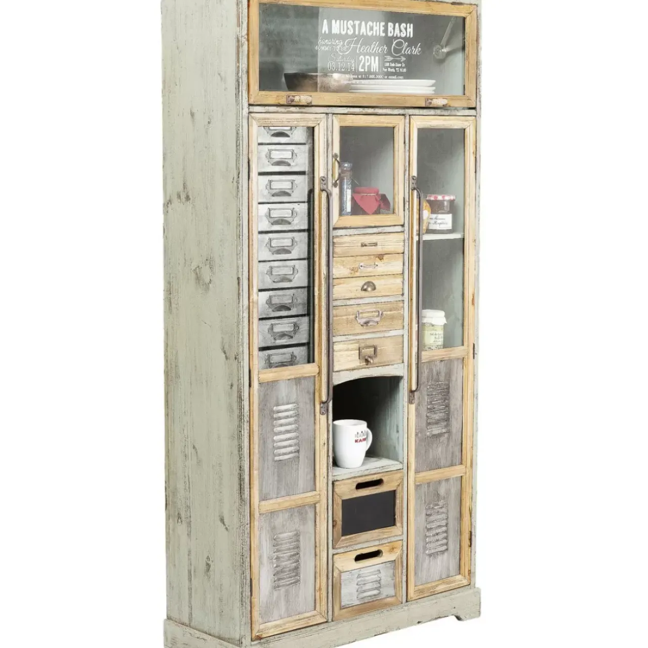 Regale-KARE Design Schrank Barber Shop