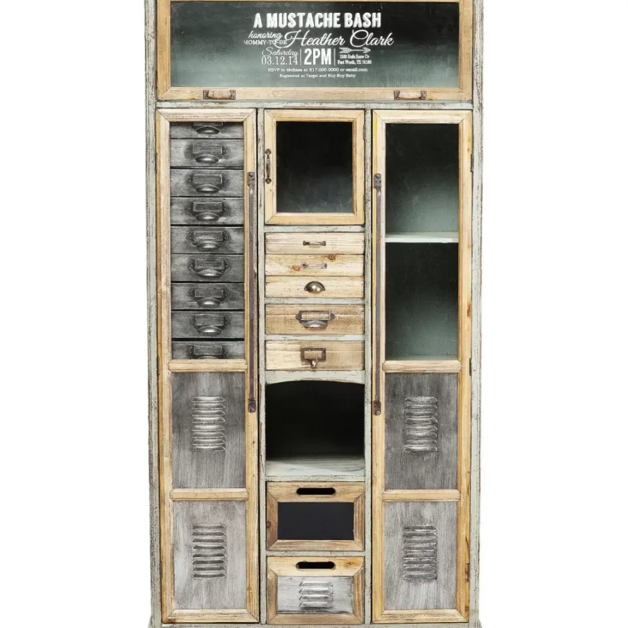 Regale-KARE Design Schrank Barber Shop