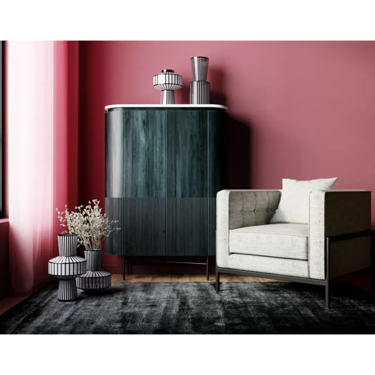 Regale-KARE Design Schrank Glenn