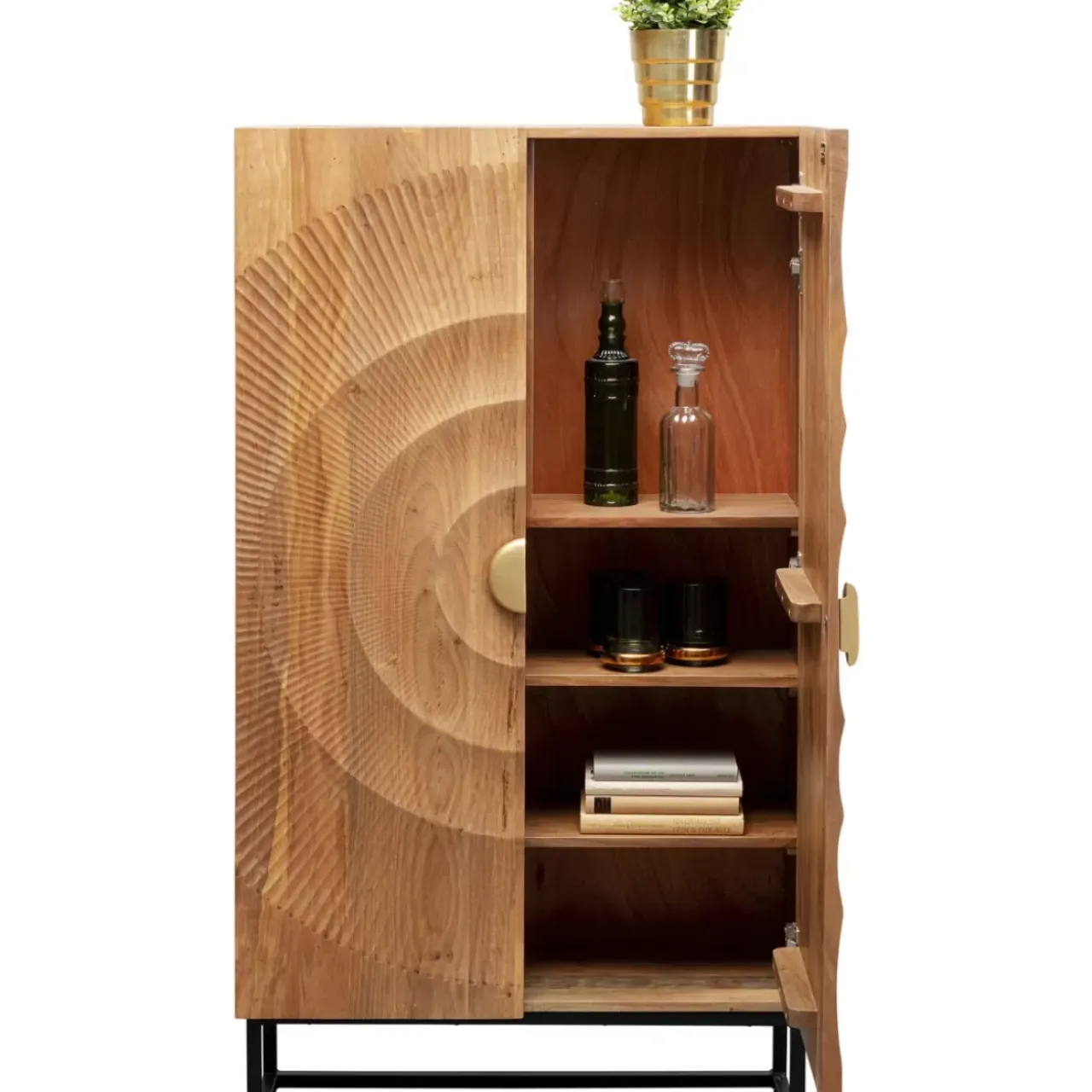 Regale-KARE Design Schrank Madeira Hell 76X140Cm