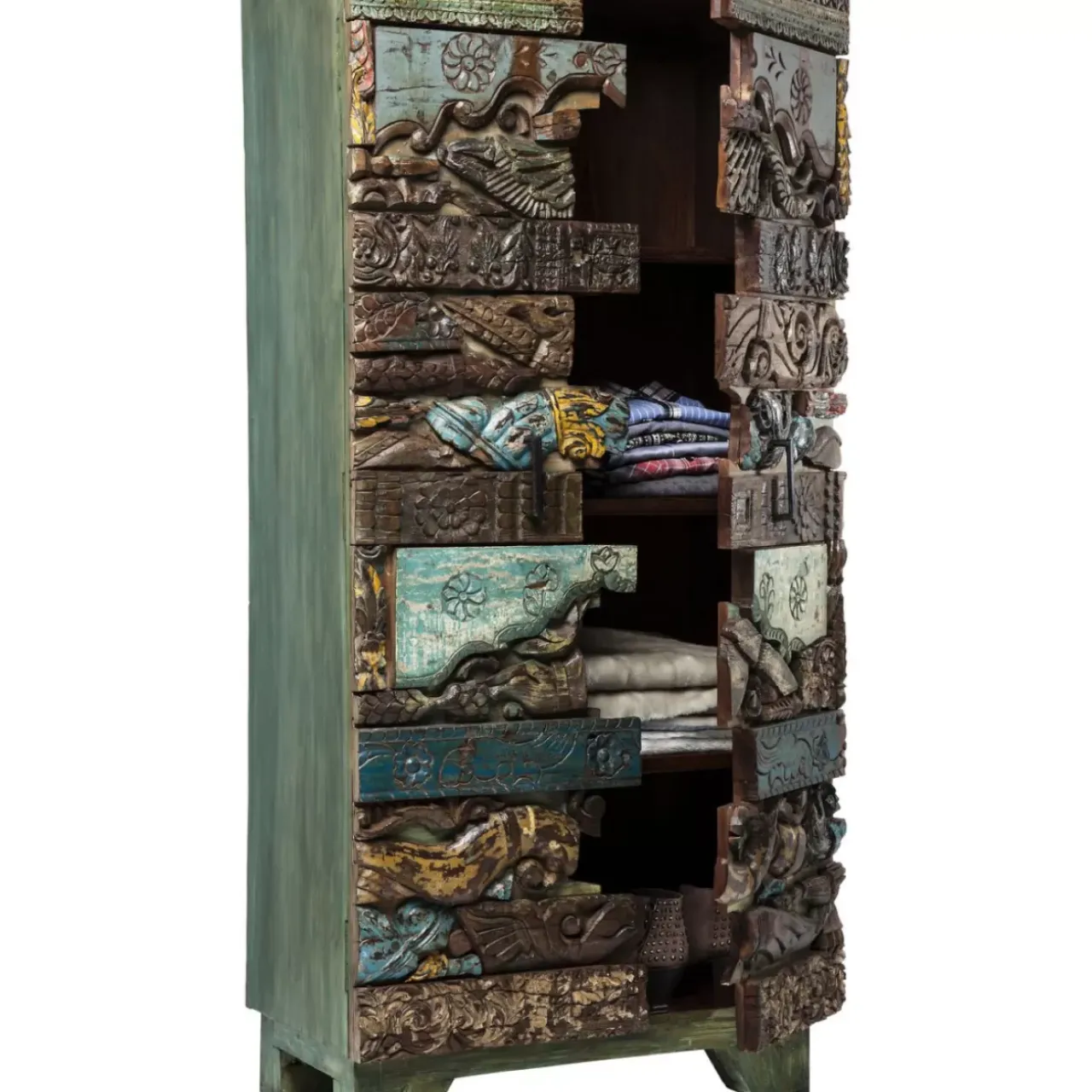 Regale-KARE Design Schrank Shanti Surprise Puzzle 2Trg.