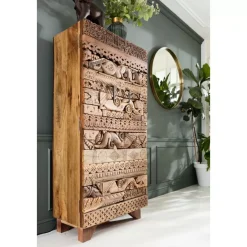 Regale-KARE Design Schrank Shanti Surprise Puzzle Nature 2Trg.