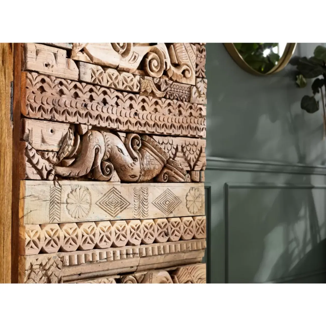 Regale-KARE Design Schrank Shanti Surprise Puzzle Nature 2Trg.