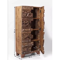 Regale-KARE Design Schrank Shanti Surprise Puzzle Nature 2Trg.