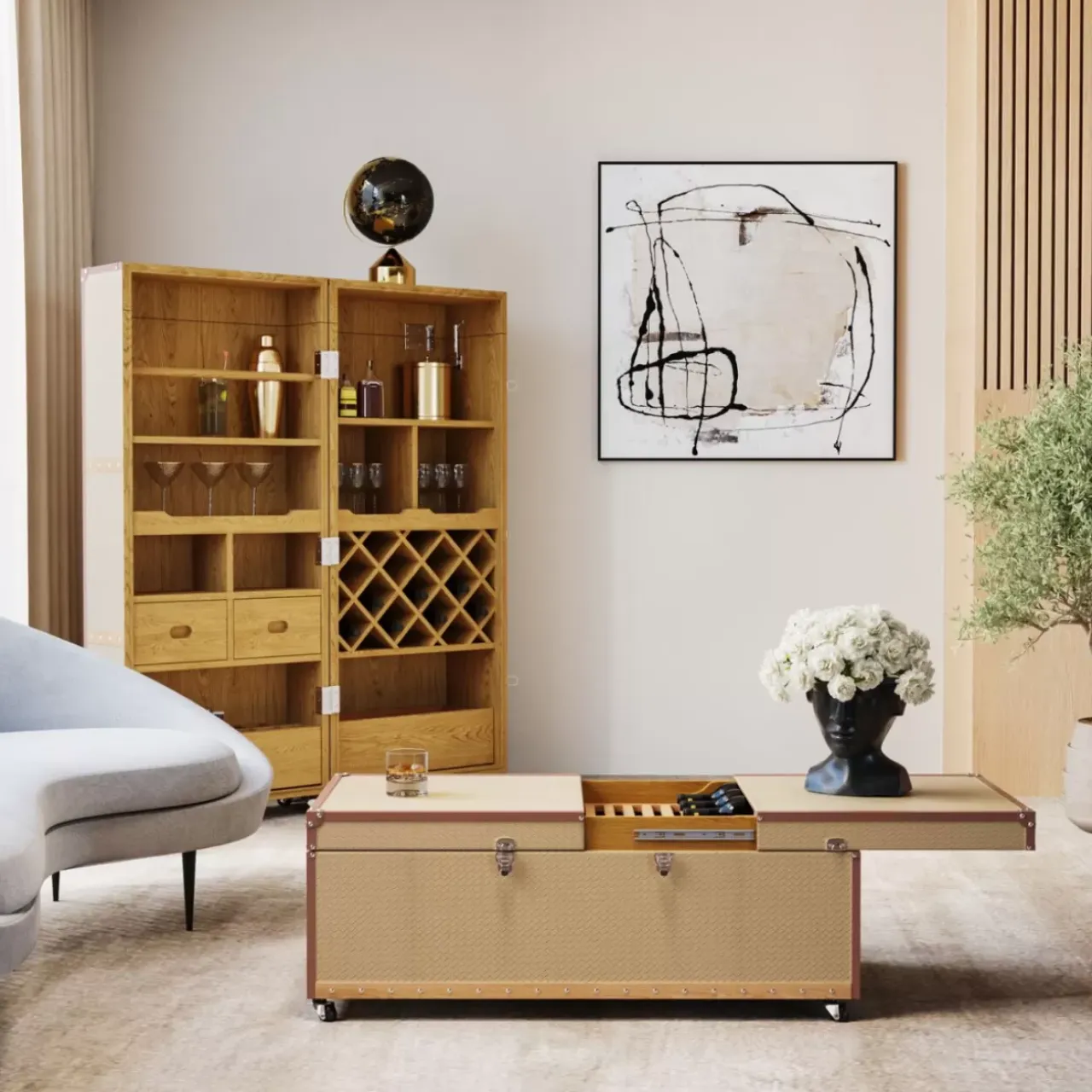 Regale-KARE Design Schrankkoffer Venezia