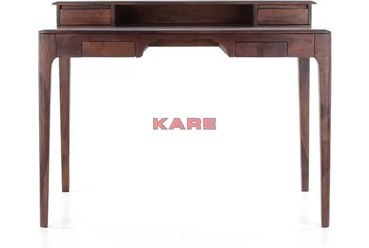 Tische-KARE Design Schreibtisch Brooklyn Walnut 110X70Cm