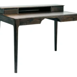 Tische-KARE Design Schreibtisch Brooklyn Walnut 110X70Cm