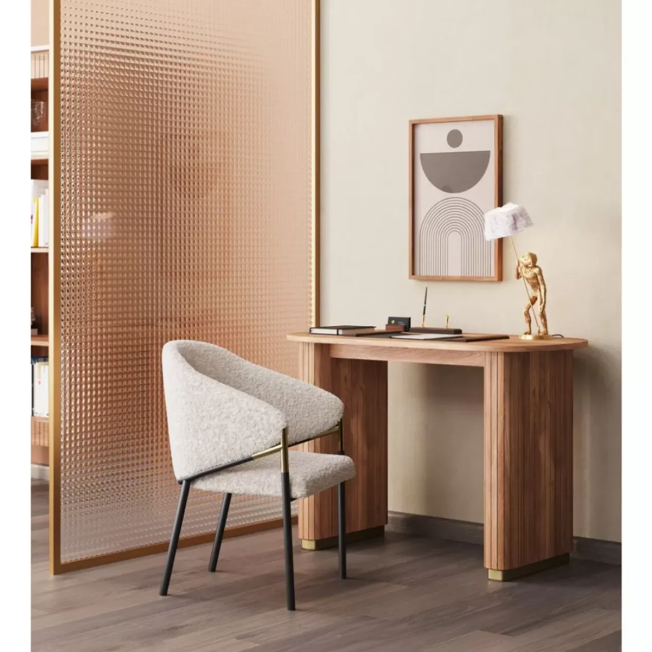 Tische-KARE Design Schreibtisch Grace 110X55Cm
